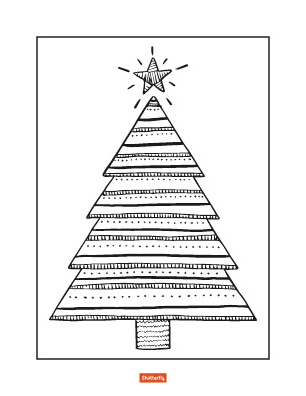 Christmas coloring pages for kids