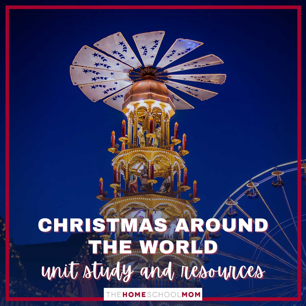 Christmas around the world for kids with printable