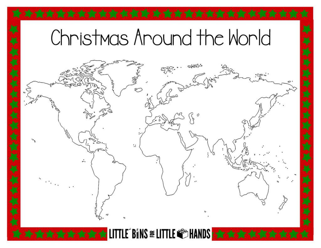 Christmas holidays around the world â little bins for little hands