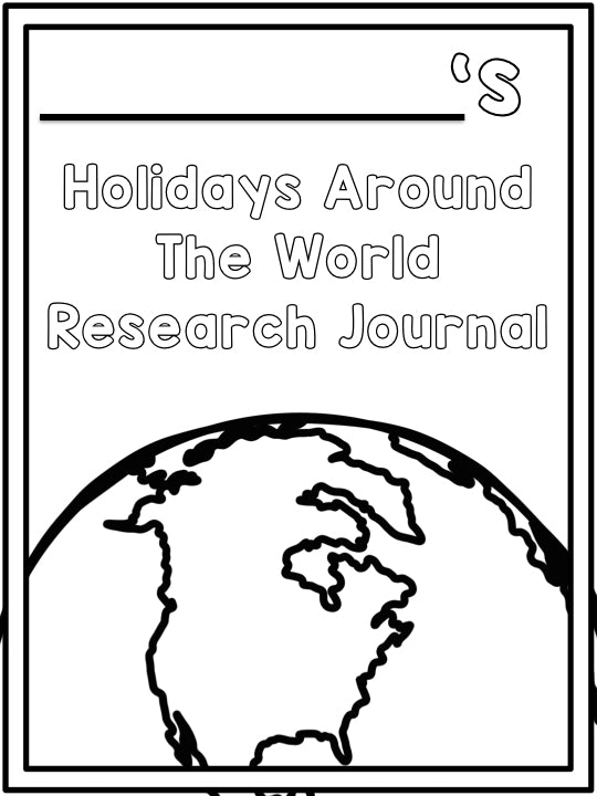 Christmas and holidays around the world an editable research and writ â the kindergarten smorgasboard online store