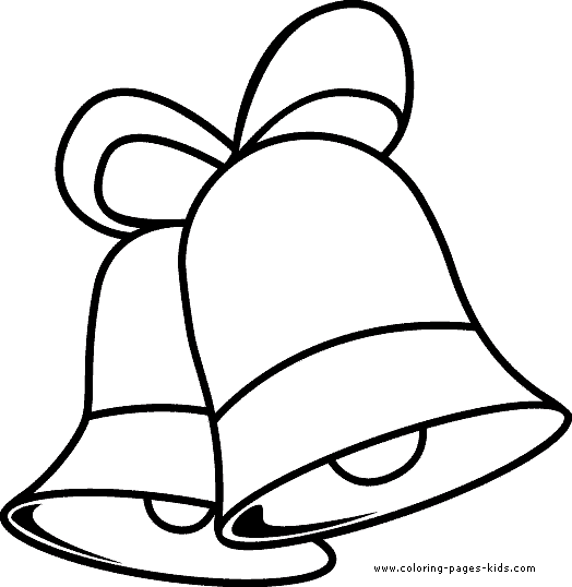 Christmas coloring page for toddlers