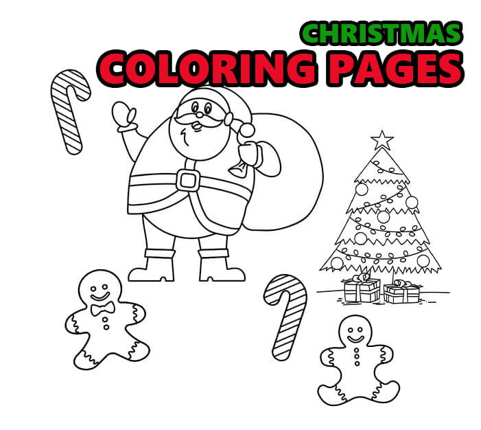 Christmas loring pages