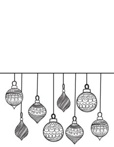 Free printable christmas coloring cards for adults kids