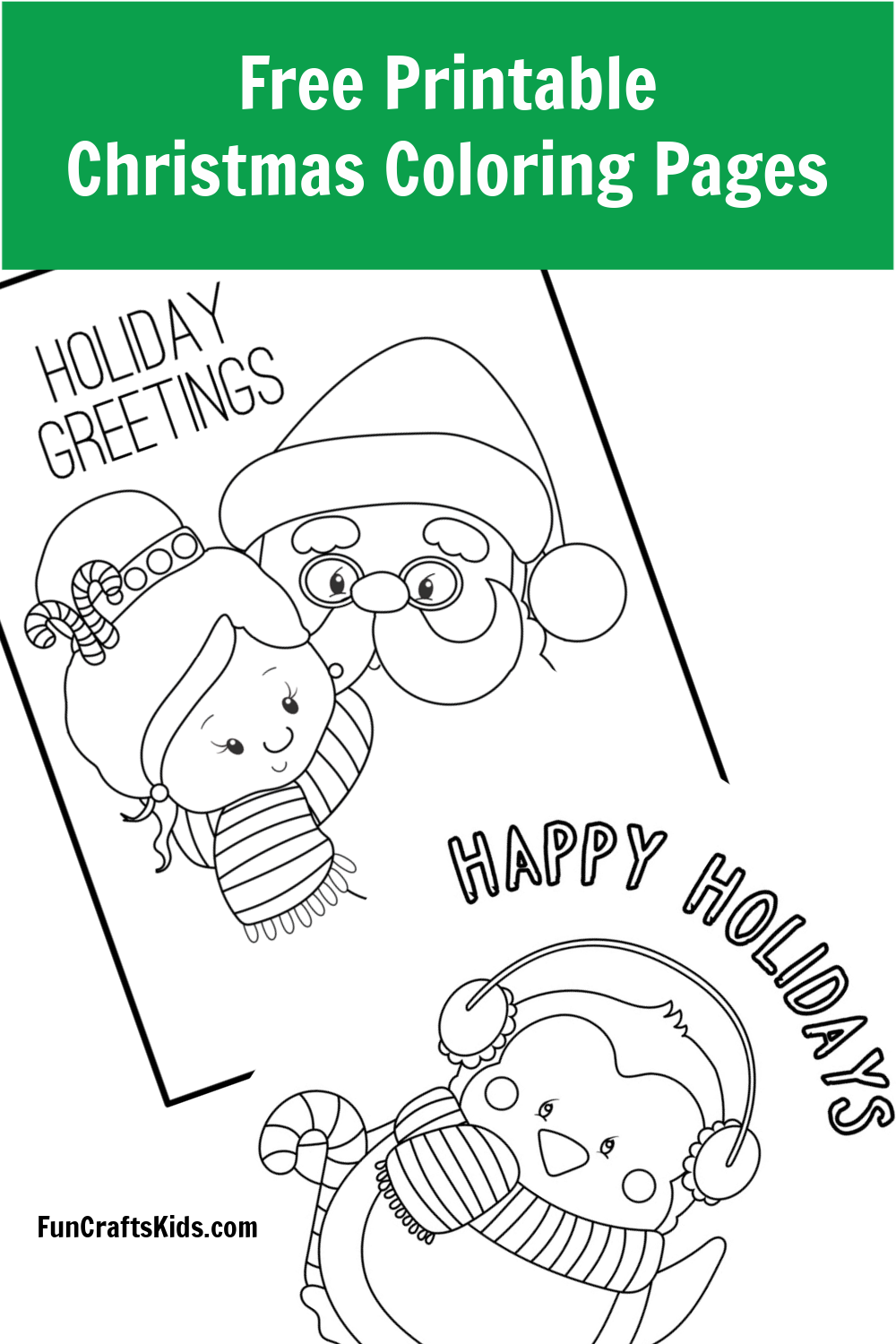 Free printable christmas coloring pages