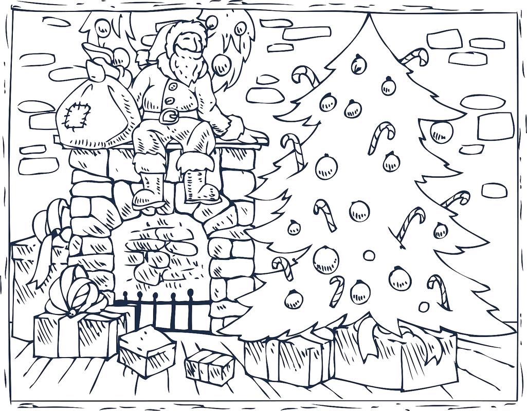 Christmas coloring pages for kids fun free printable holiday coloring pages printables mom