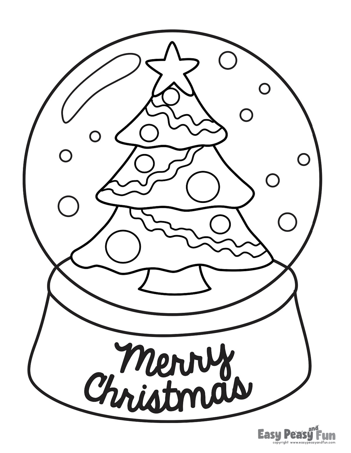 Free christmas coloring pages