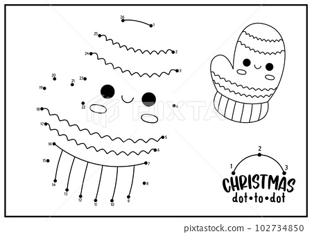 Vector christmas dot