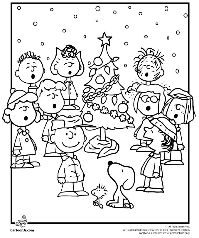 Free christmas coloring pages for adults and kids