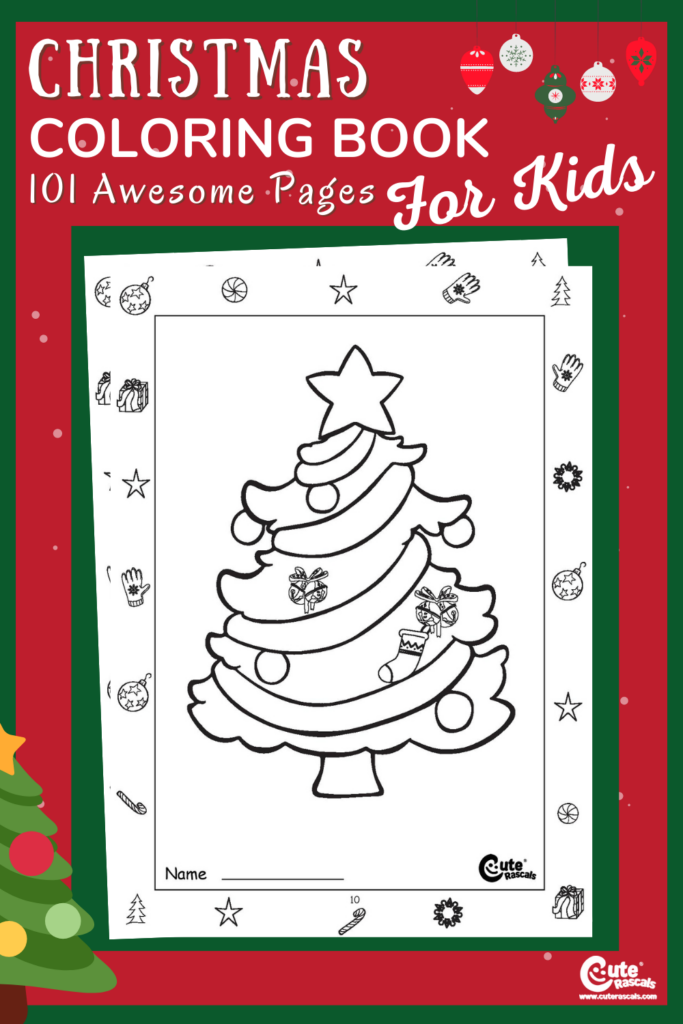 Christmas coloring pages