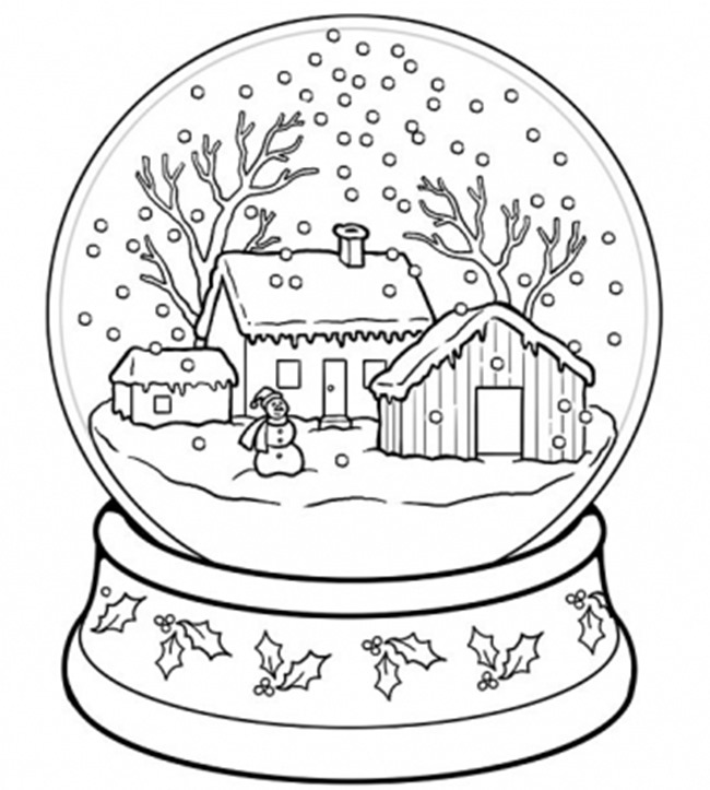 Christmas printable coloring pages