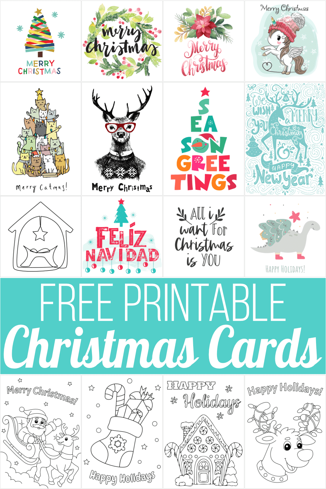 Free printable christmas tags for your holiday gifts