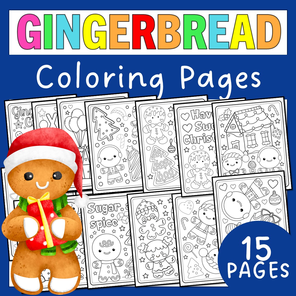 Gingerbread man coloring pages gingerbread house coloring sheets december made by teachers