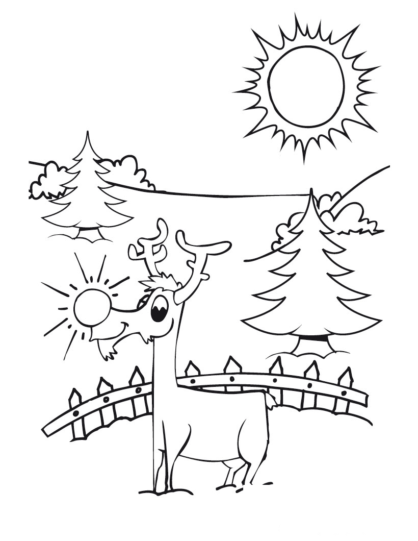 Cute christmas coloring pages team colors