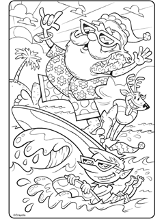 Christmas free coloring pages