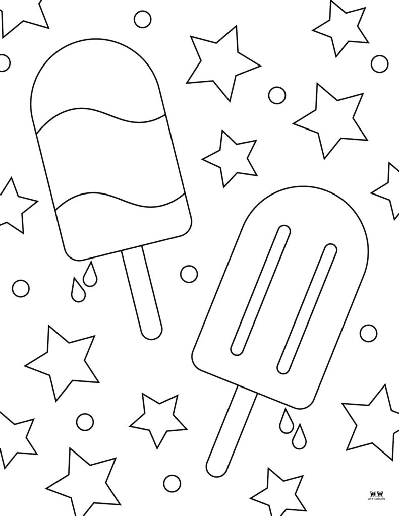 Fourth of july coloring pages