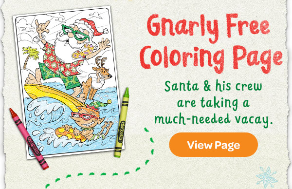 Merry christmas in july free coloring page â the kids niche