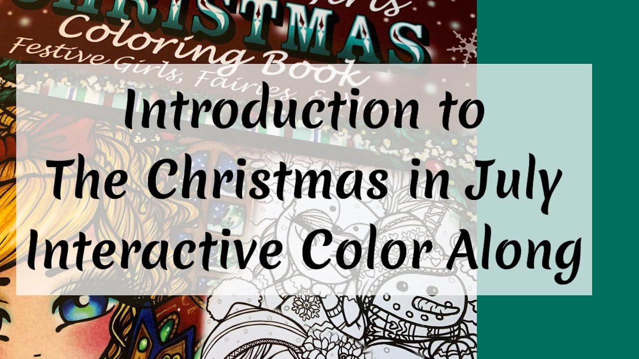 Christmas in july interactive color palette color along e join us for some coloring fun