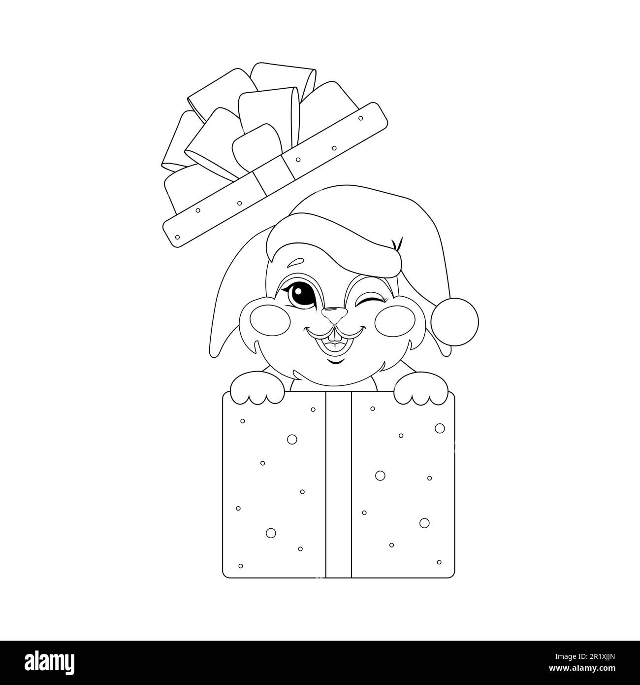 Coloring christmas black and white stock photos images