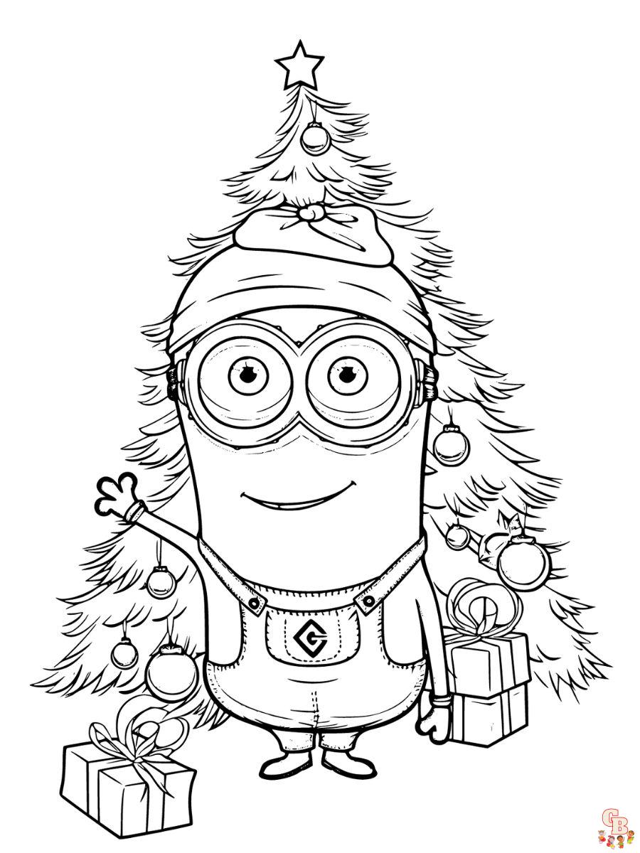 Minions coloring pages free printable sheets for kids