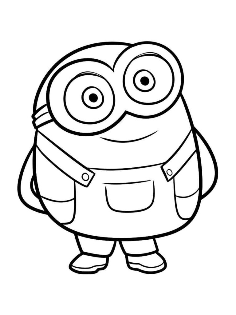 Minion coloring pages