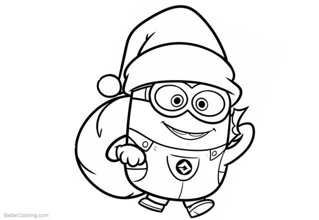 Great image of minion printable coloring pages