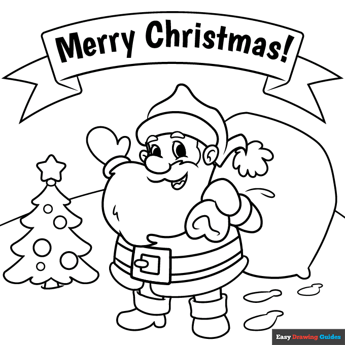 Free printable christmas coloring pages for kids