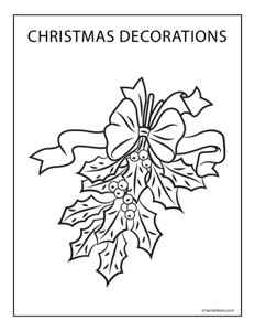 Christmas coloring pages