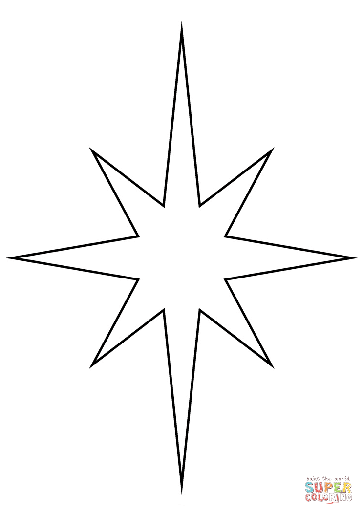 Christmas star coloring page free printable coloring pages star coloring pages printable christmas ornaments christmas star