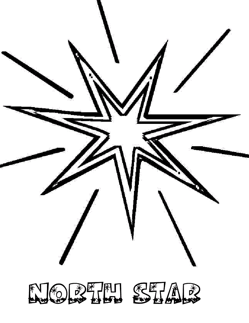 Free printable star coloring pages for kids