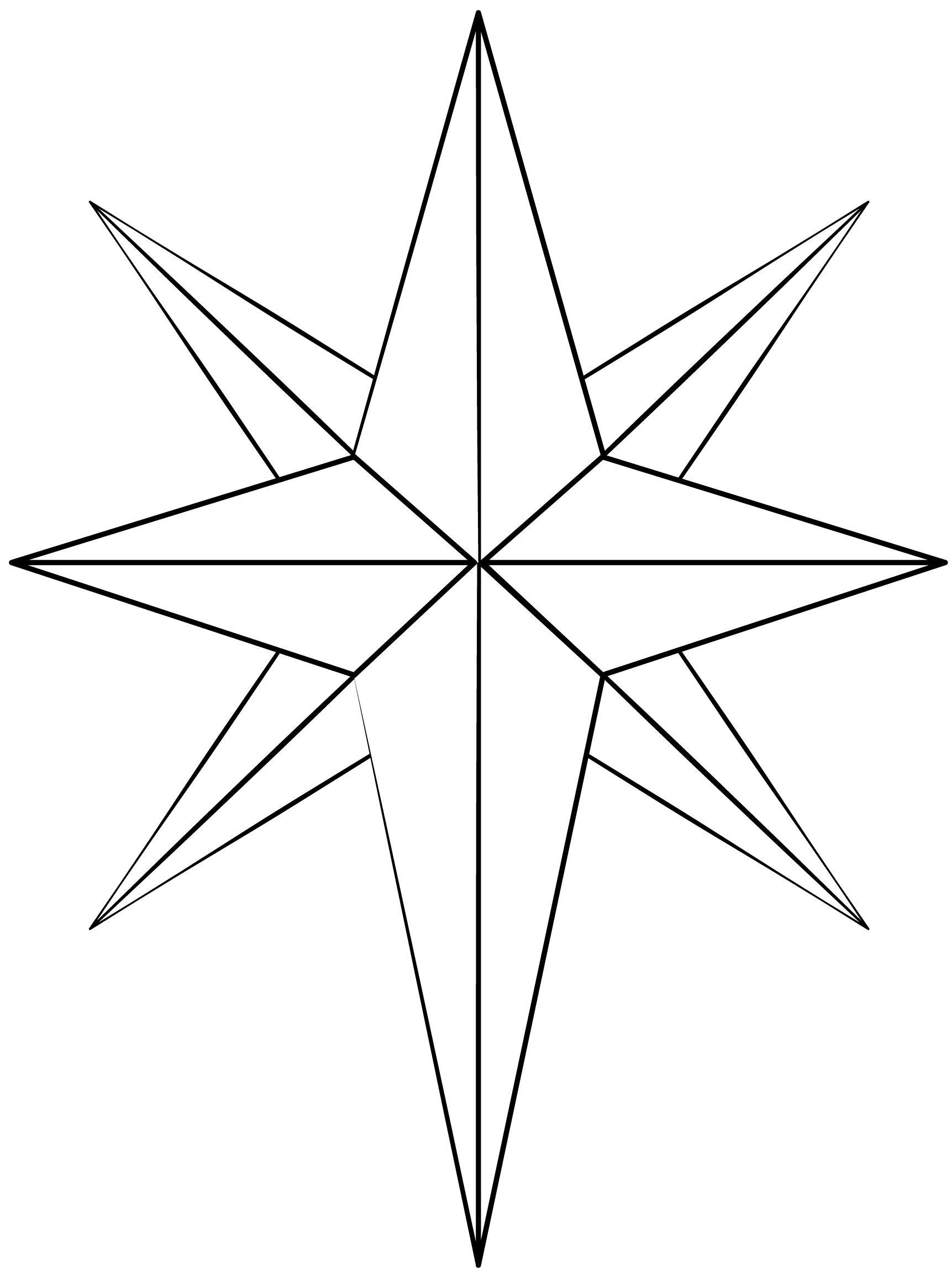 Christmas star printable template free printable papercraft templates