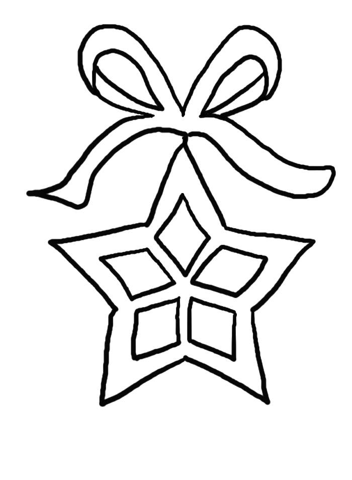Christmas star coloring pages printable for free download