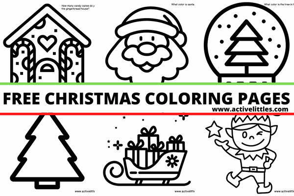 Free christmas coloring pages