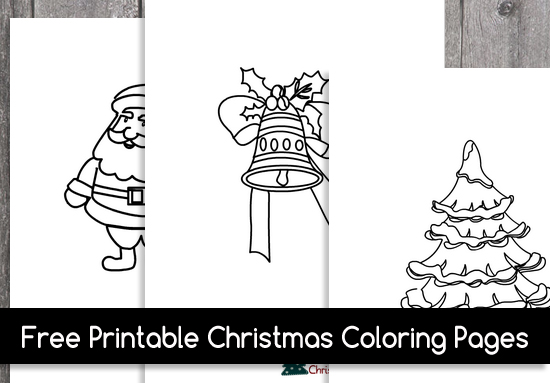 Free printable christmas coloring pages