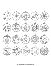 Christmas coloring pages â free printable pdf from