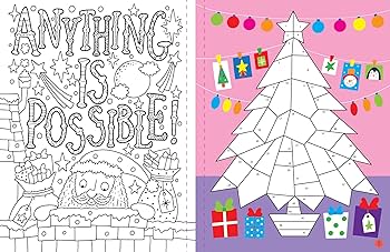 Mindful sticker by number christmas sticker books for kids activity books for kids mindful books for kids christmas books for kids iseek insight kids books