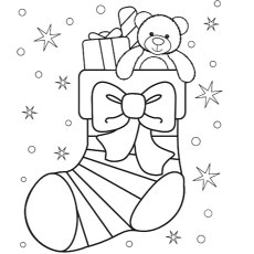 Top free printable christmas stocking coloring pages online