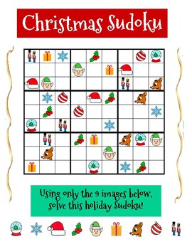 Christmas sudoku with zentangle coloring pages by ejjaidalis deli