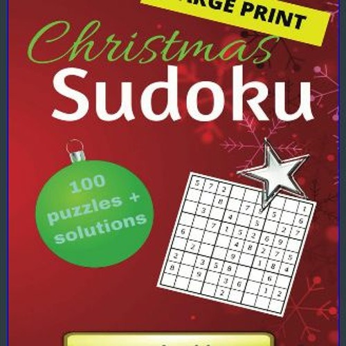 Stream pdf ð large print christmas sudoku puzzles from beginner to difficult pdf ebook download by brooketin listen online for free on
