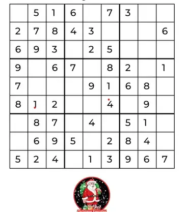 Sudoku puzzles for holiday cheer