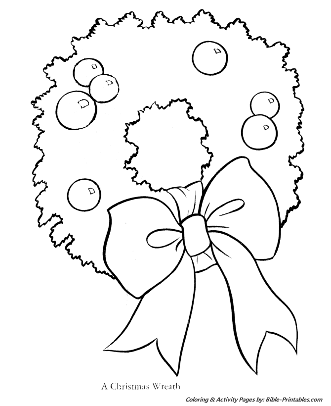 Santa christmas coloring pages