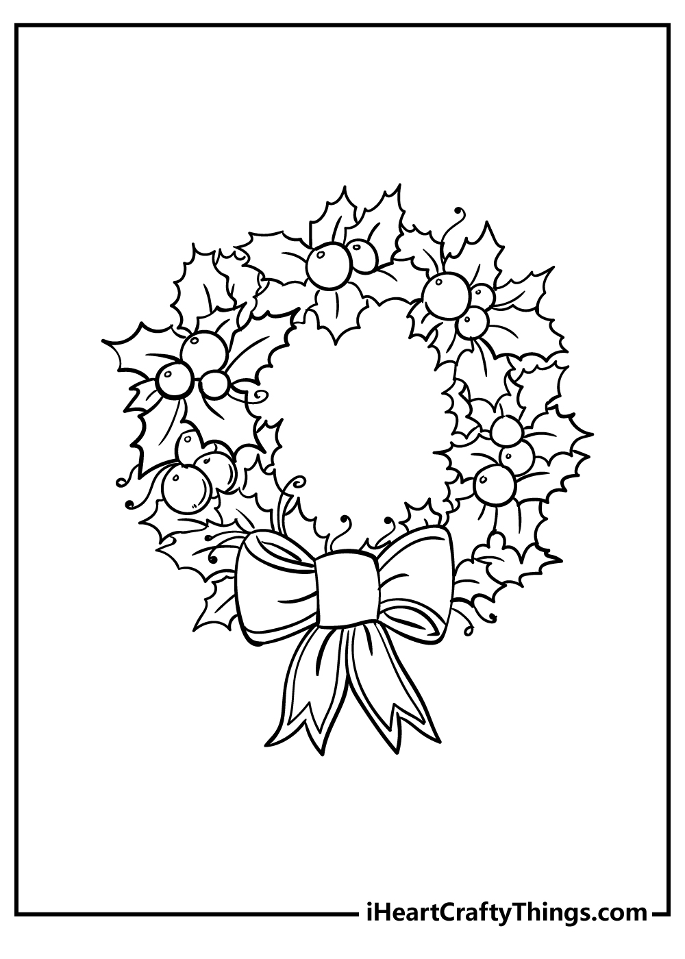 Christmas coloring pages free printables