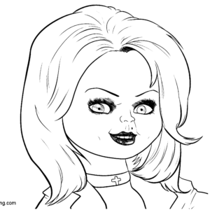 Chucky coloring pages printable for free download