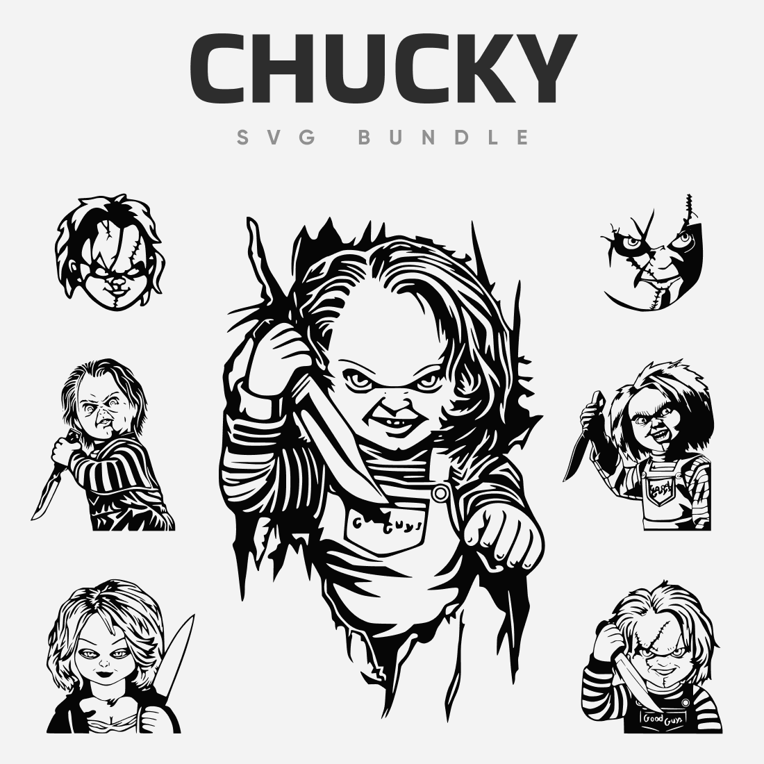 Chucky svg bundle â