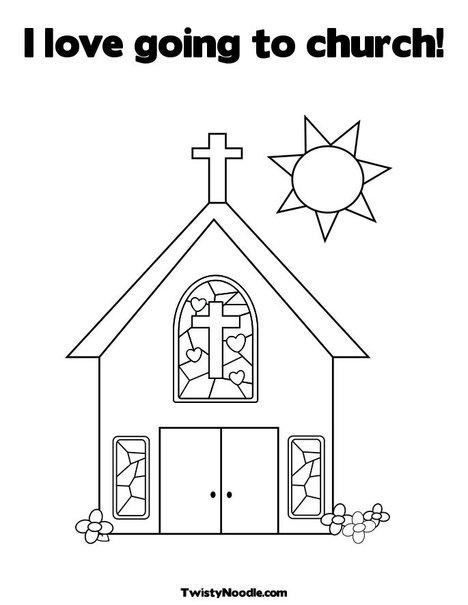 I love going to church coloring page sunday school coloring pages school coloring pages sunday school coloring sheets