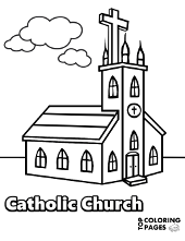 Christian coloring pages sheets