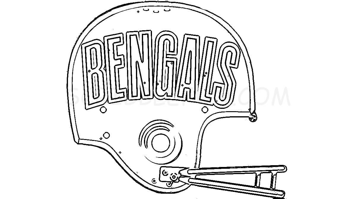 Free cincinnati bengals coloring pages printable