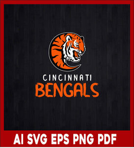 Cincinnati bengals bengals logo svg file for cricut nfl svg sport â