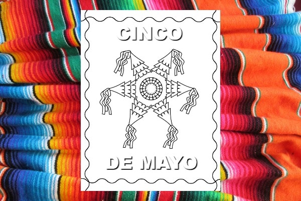 Cinco de mayo color pages