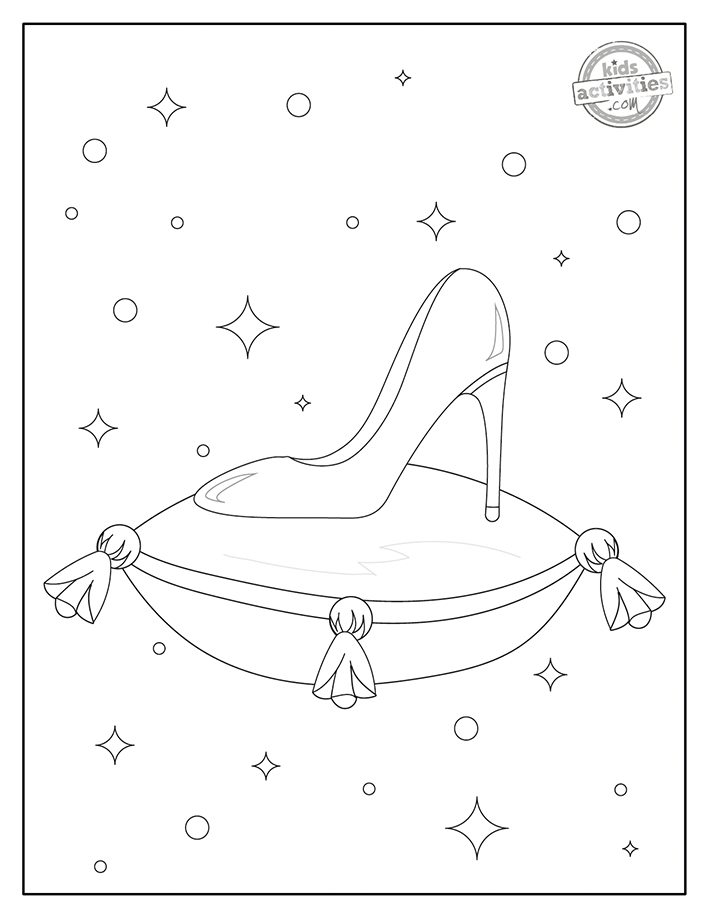 Printable cinderella coloring pages for kids kids activities blog