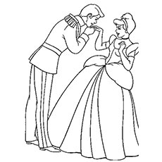 Top free printable cinderella coloring pages online